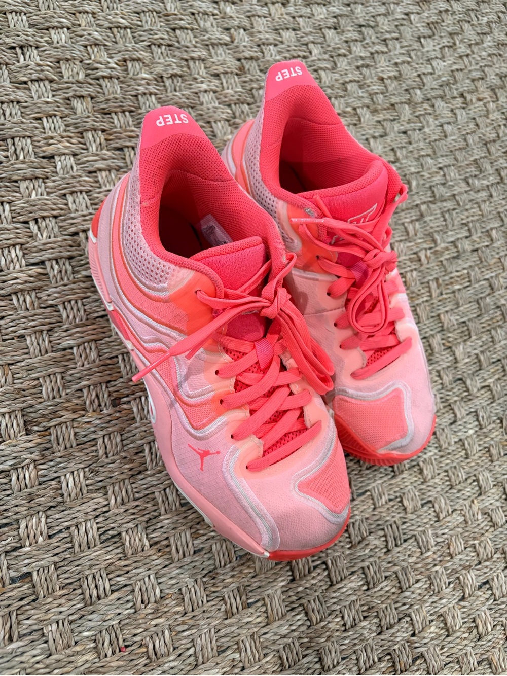 Jordan Women's Pink Coral Running Sneakers